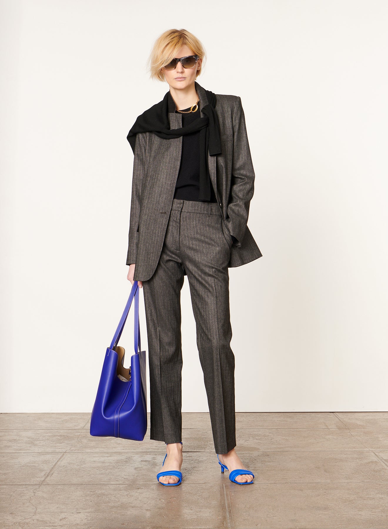 21 QTY NEW // ANTHRACITE CHINE / Veste Tilia - ANTHRACITE CHINE