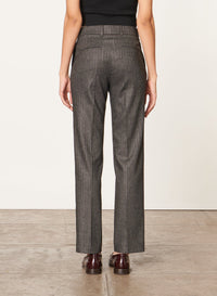 Pantalon Dandy en laine mélangée - Anthracite Chiné
