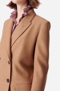 Damarys wool jacket - Caramel