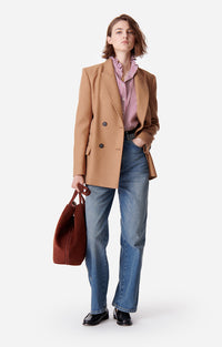 30 QTY NEW // CARAMEL / Veste Damarys - CARAMEL