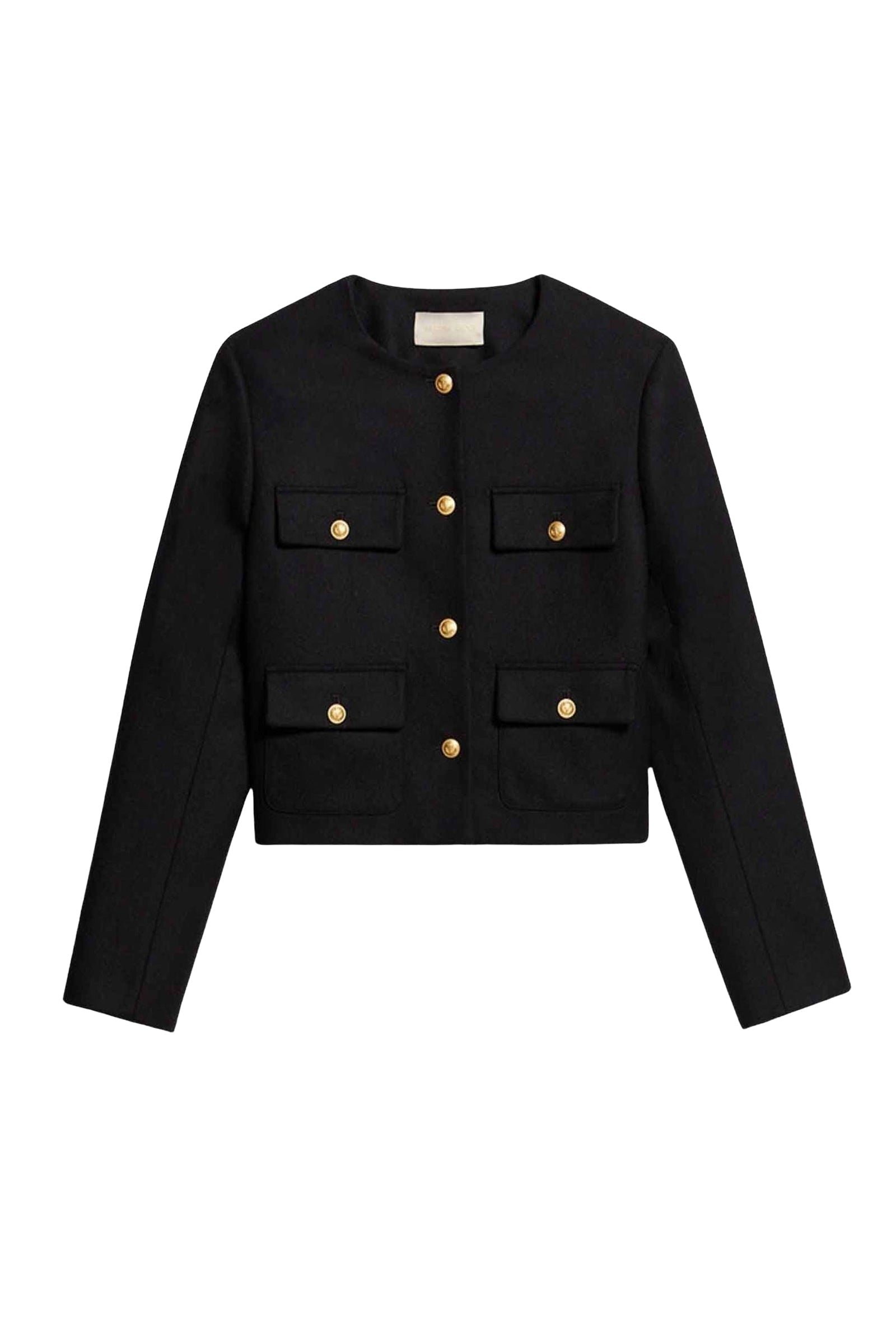 Veste Deana en laine - Noir