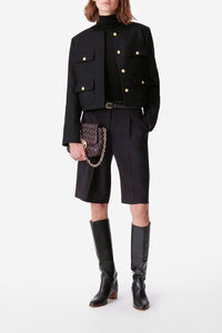 Veste Deana en laine - Noir