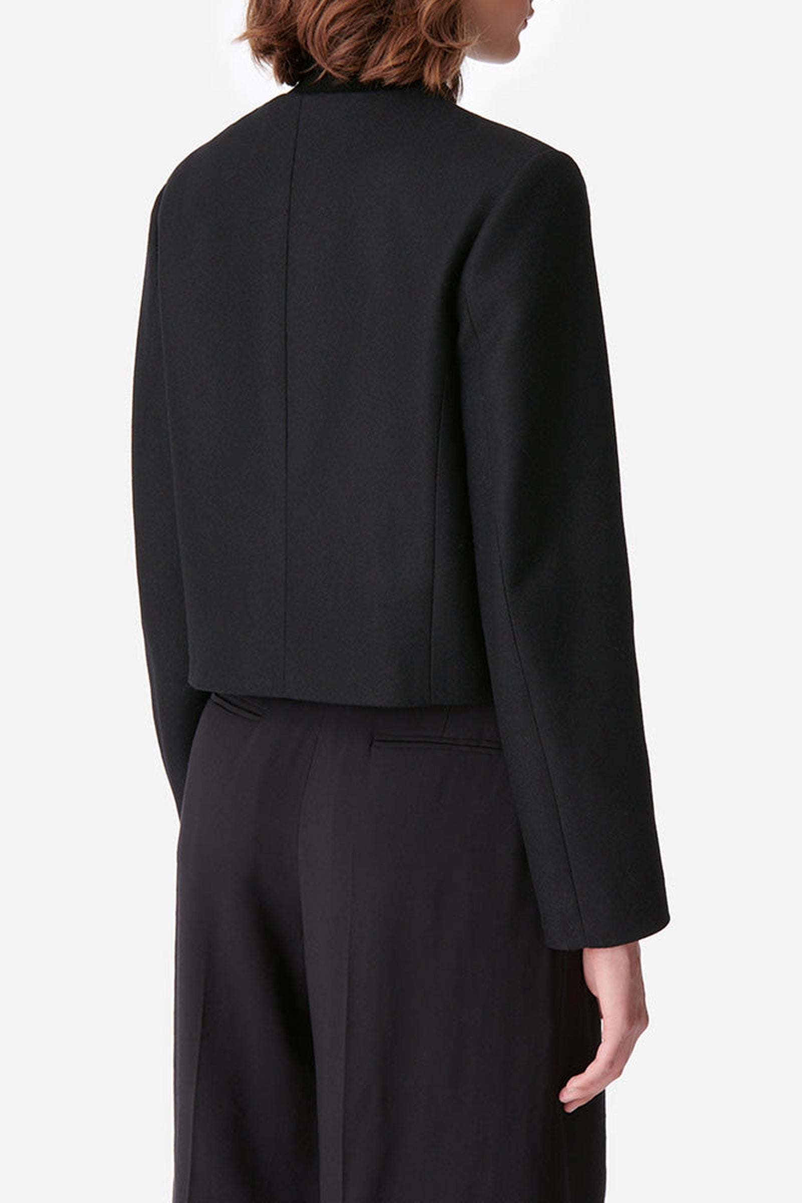 Veste Deana en laine - Noir