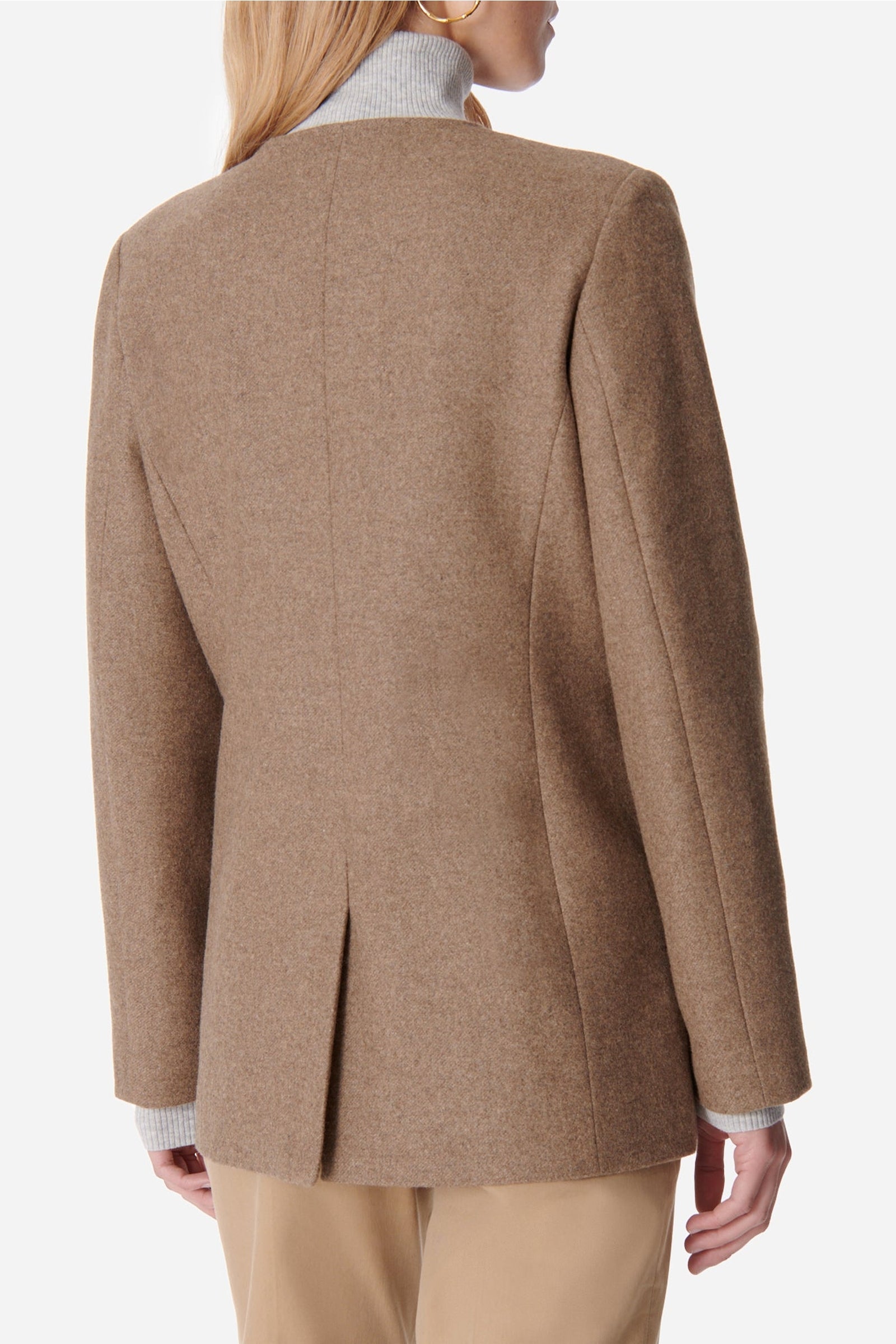 Veste Engel en laine - Marron Chiné