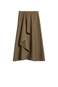 Florida wool skirt - Khaki