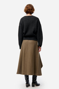 Florida wool skirt - Khaki