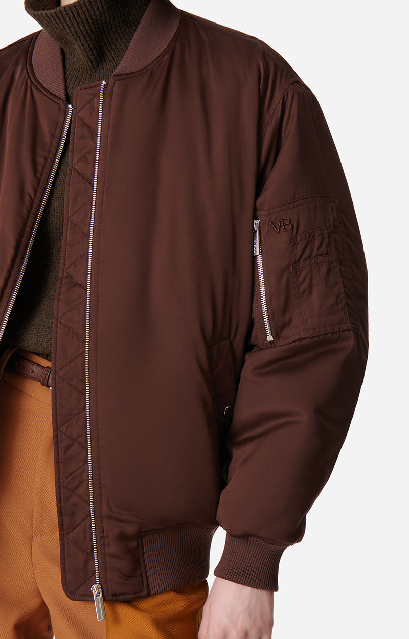 54 QTY NEW // MARRON / Blouson Canada - MARRON