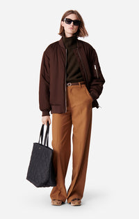 54 QTY NEW // MARRON / Blouson Canada - MARRON