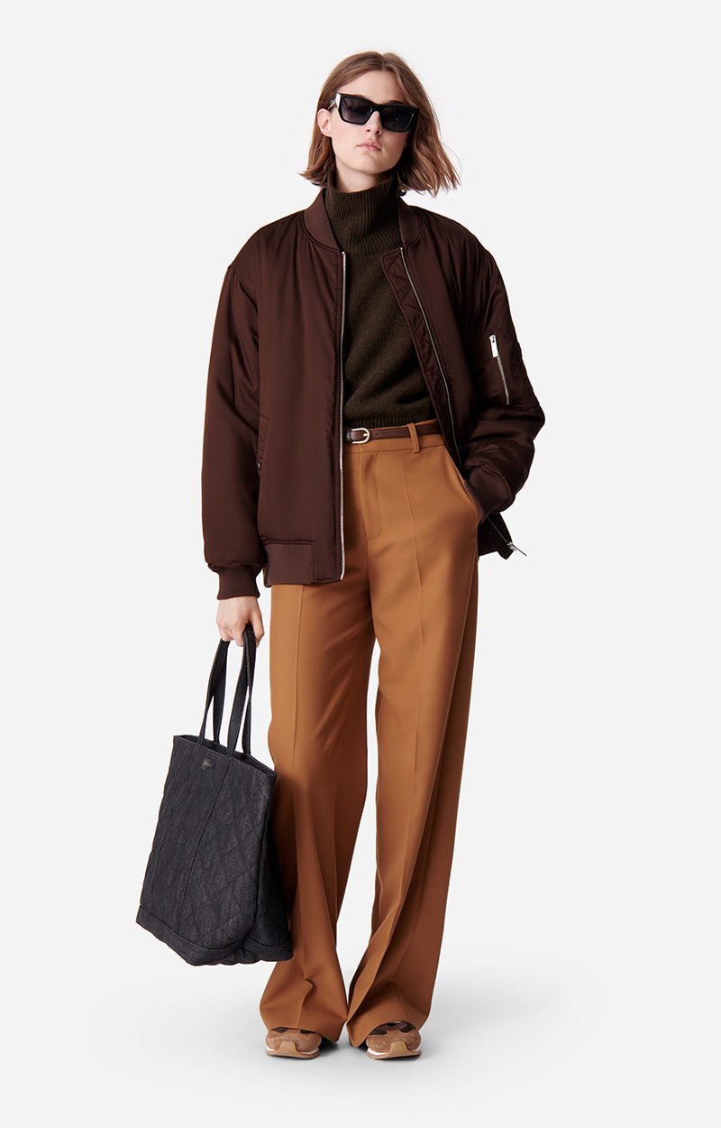 54 QTY NEW // MARRON / Blouson Canada - MARRON