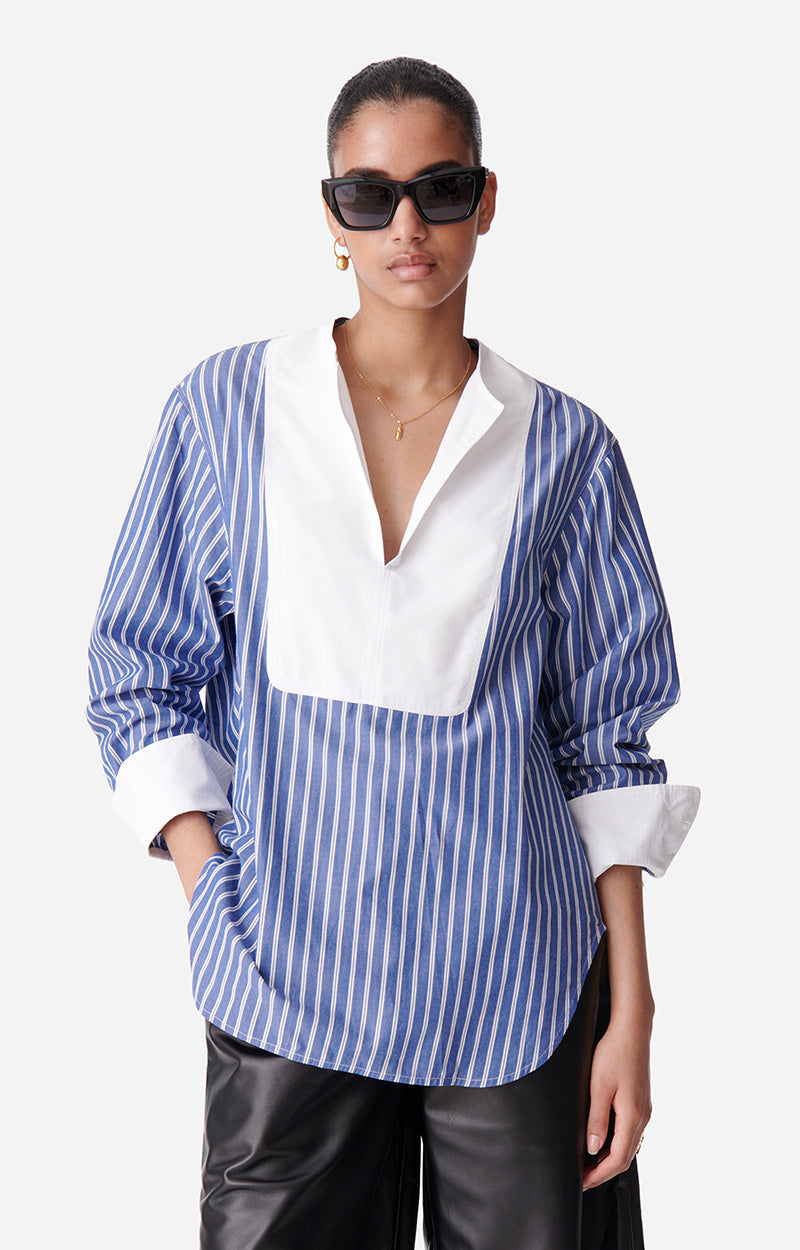 128 QTY NEW // BLEU / Chemise Danny - BLEU