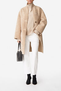 Manteau oversize Duran - Beige