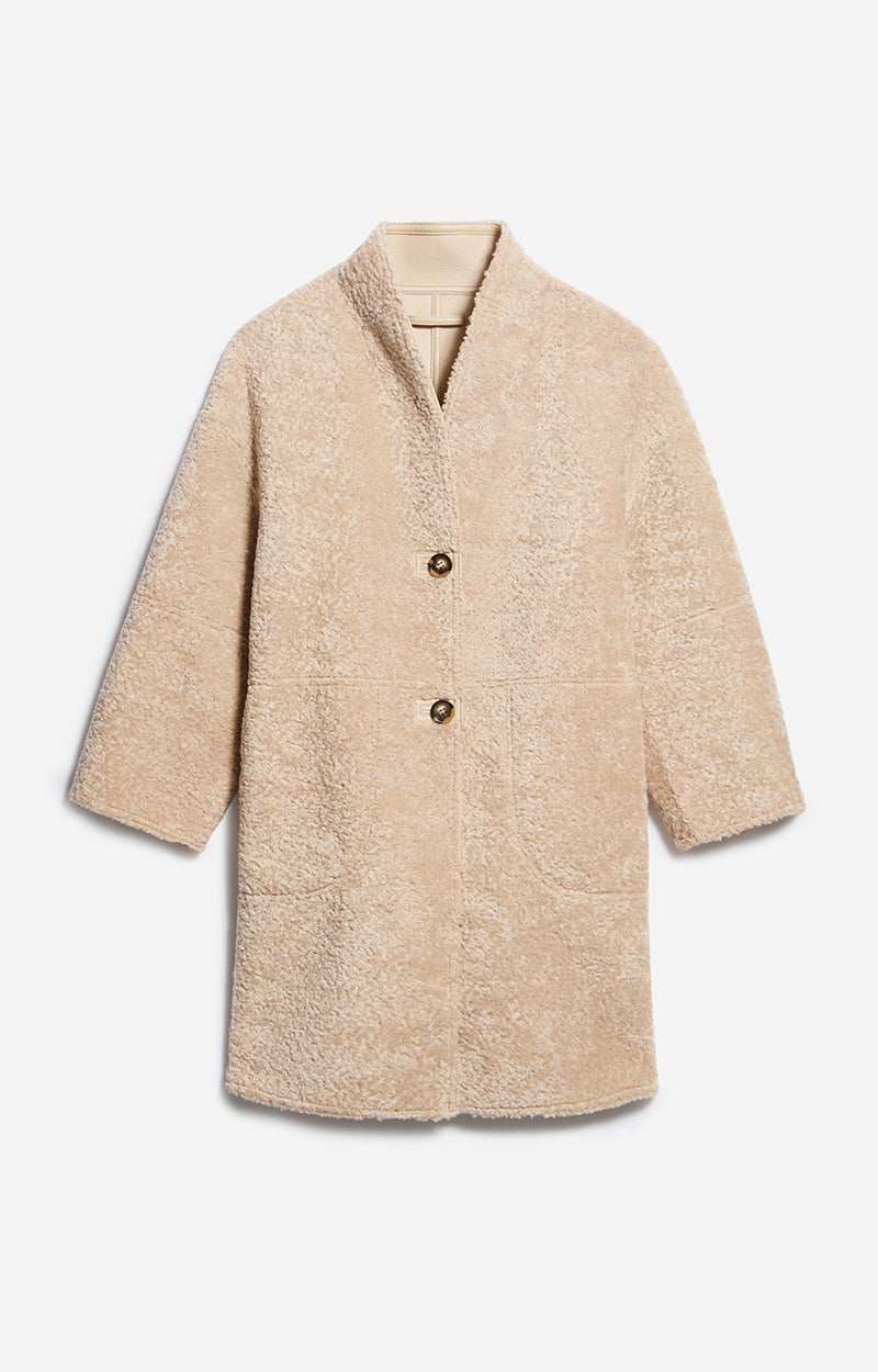 49 QTY NEW // BEIGE / Manteau Duran - BEIGE