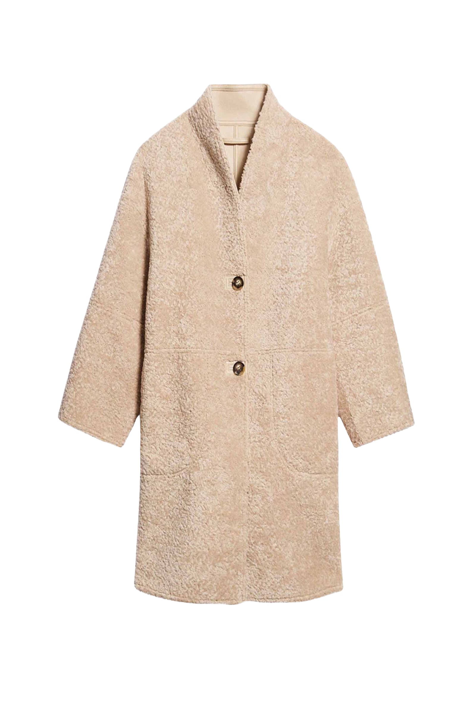 Manteau oversize Duran - Beige
