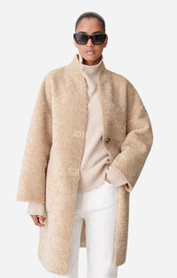 49 QTY NEW // BEIGE / Manteau Duran - BEIGE