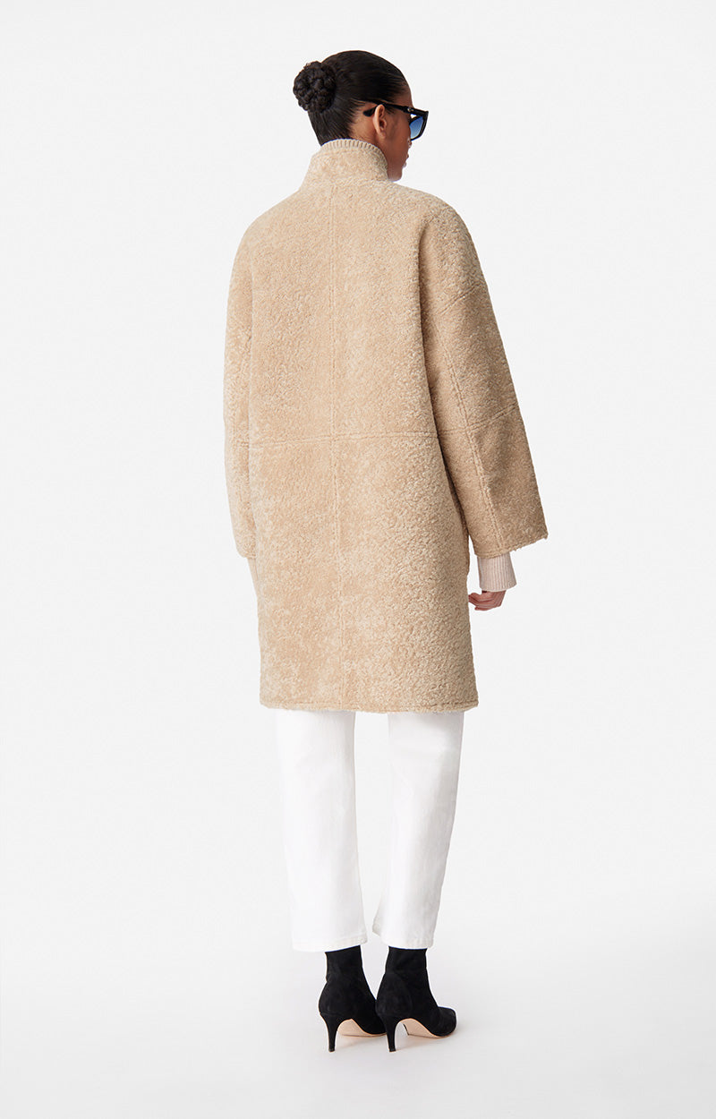 Manteau oversize Duran - Beige