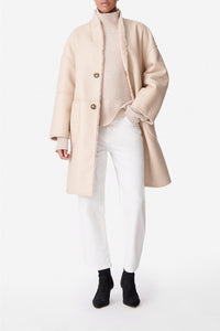 Manteau oversize Duran - Beige