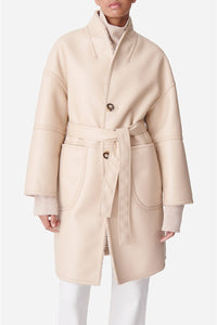 Manteau oversize Duran - Beige