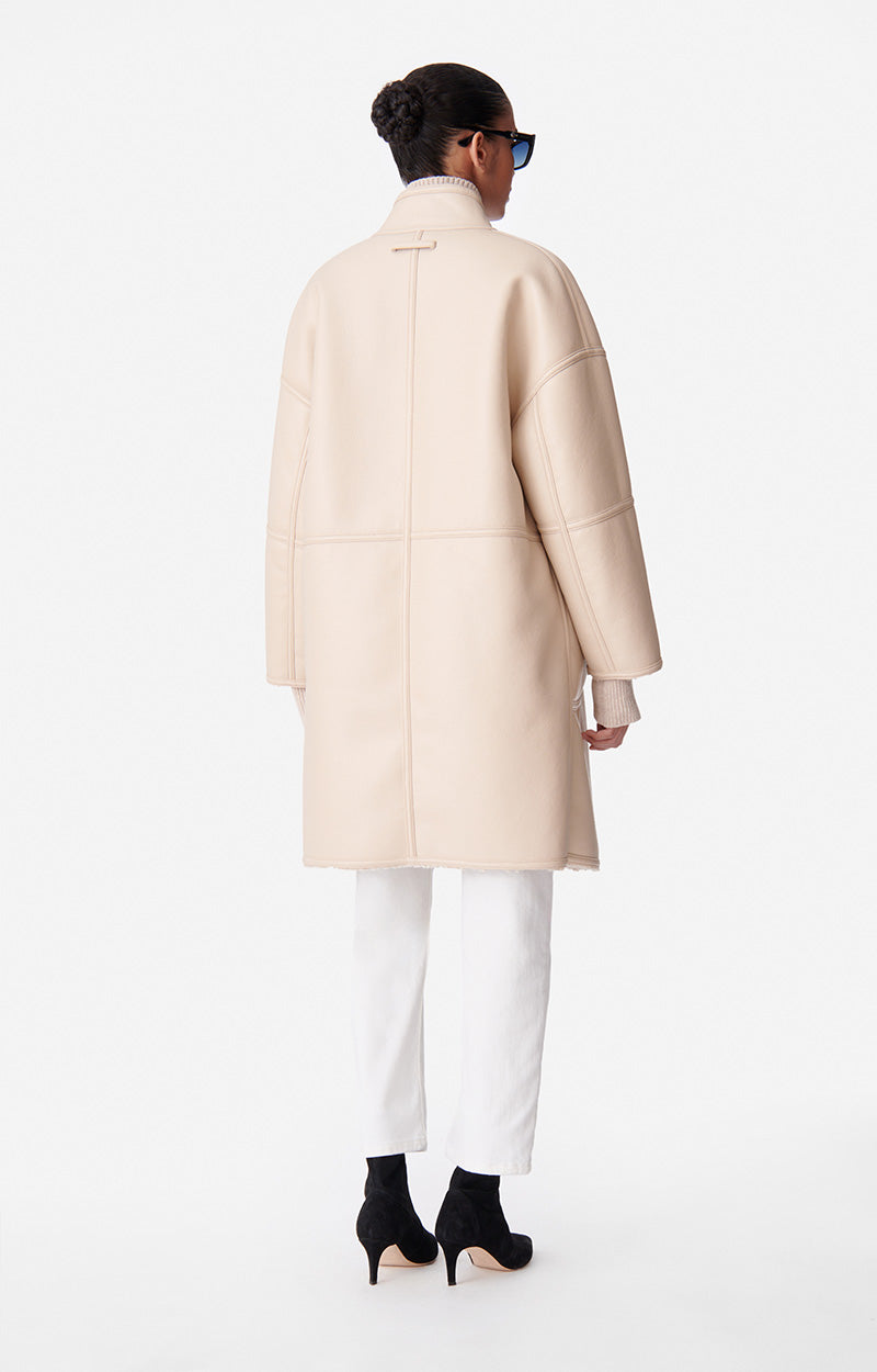 49 QTY NEW // BEIGE / Manteau Duran - BEIGE