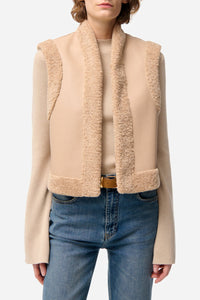 Veste sans manches Daman - Biscuit