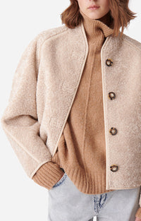 Manteau court Dino - Beige