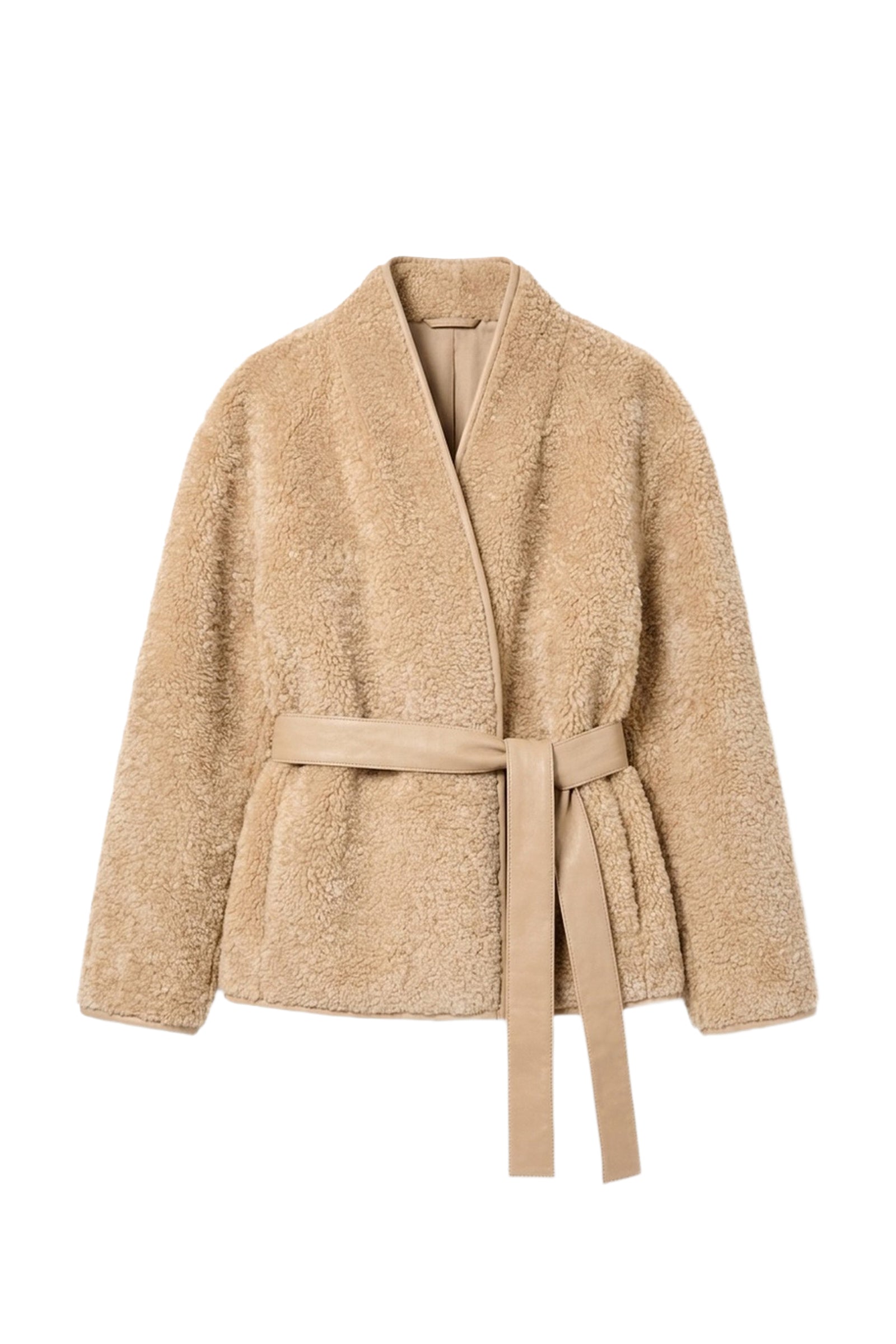 Fur Jacket - Biscuit