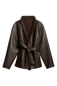 RECO : 210 // Blouson Fur - Marron
