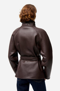 Fur Jacket - Brown