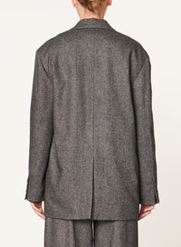 Blazer Daria en laine - Anthracite Chiné