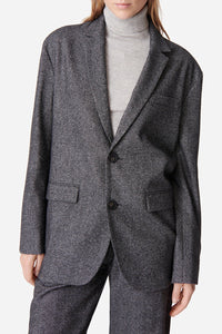 Blazer Daria en laine - Anthracite Chiné