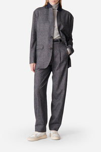 Blazer Daria en laine - Anthracite Chiné
