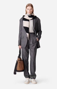 41 QTY NEW // ANTHRACITE CHINE / Veste Daria - ANTHRACITE CHINE