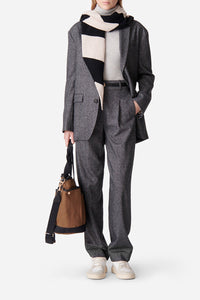 Blazer Daria en laine - Anthracite Chiné