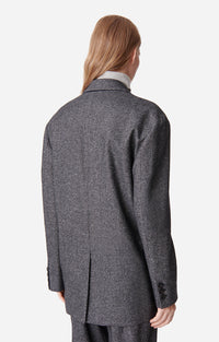 Blazer Daria en laine - Anthracite Chiné