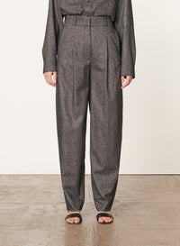 36 QTY NEW // ANTHRACITE CHINE / Pantalon David - ANTHRACITE CHINE