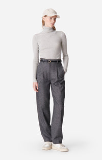 36 QTY NEW // ANTHRACITE CHINE / Pantalon David - ANTHRACITE CHINE