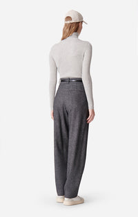 36 QTY NEW // ANTHRACITE CHINE / Pantalon David - ANTHRACITE CHINE