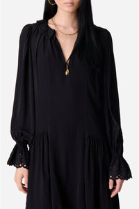 Robe courte Enora - Noir