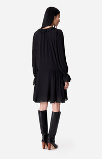 Robe courte Enora - Noir