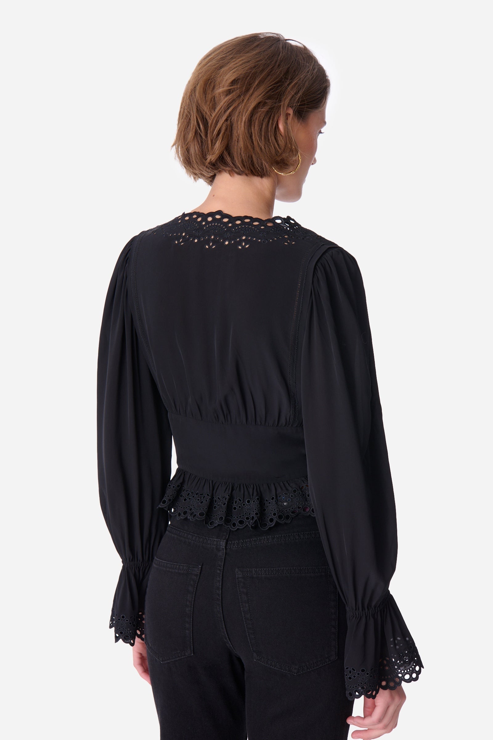 Blouse Délice - Noir