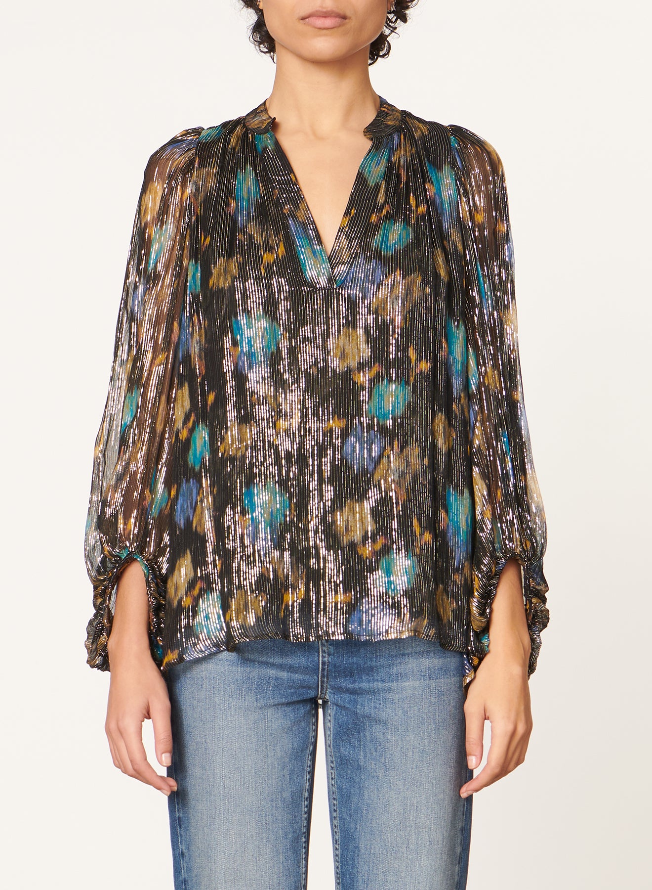 53 QTY NEW // NOIR / Blouse Bell - NOIR