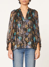 Blouse fluide Bell - Noir