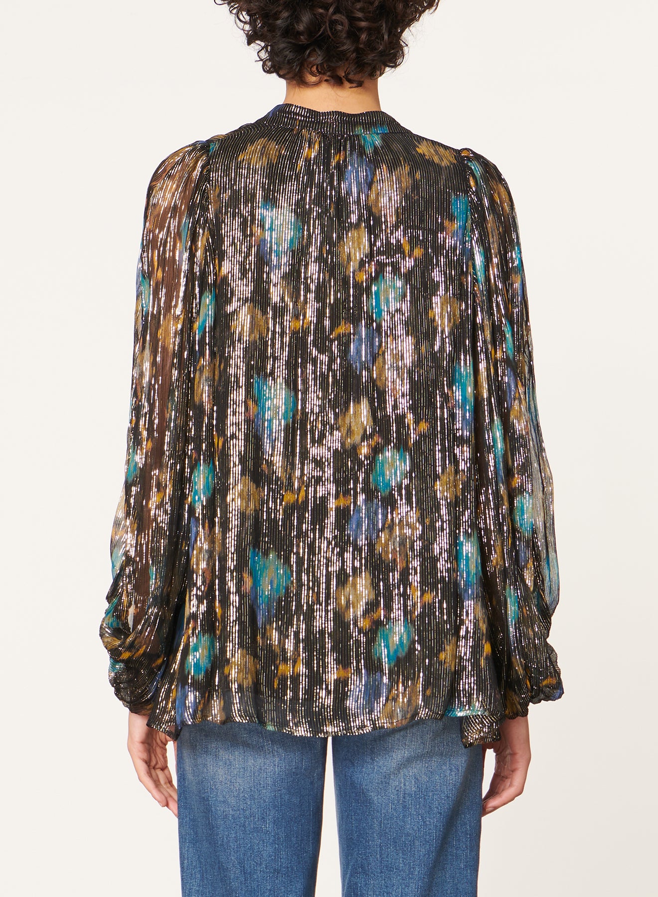 53 QTY NEW // NOIR / Blouse Bell - NOIR