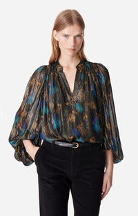 53 QTY NEW // NOIR / Blouse Bell - NOIR