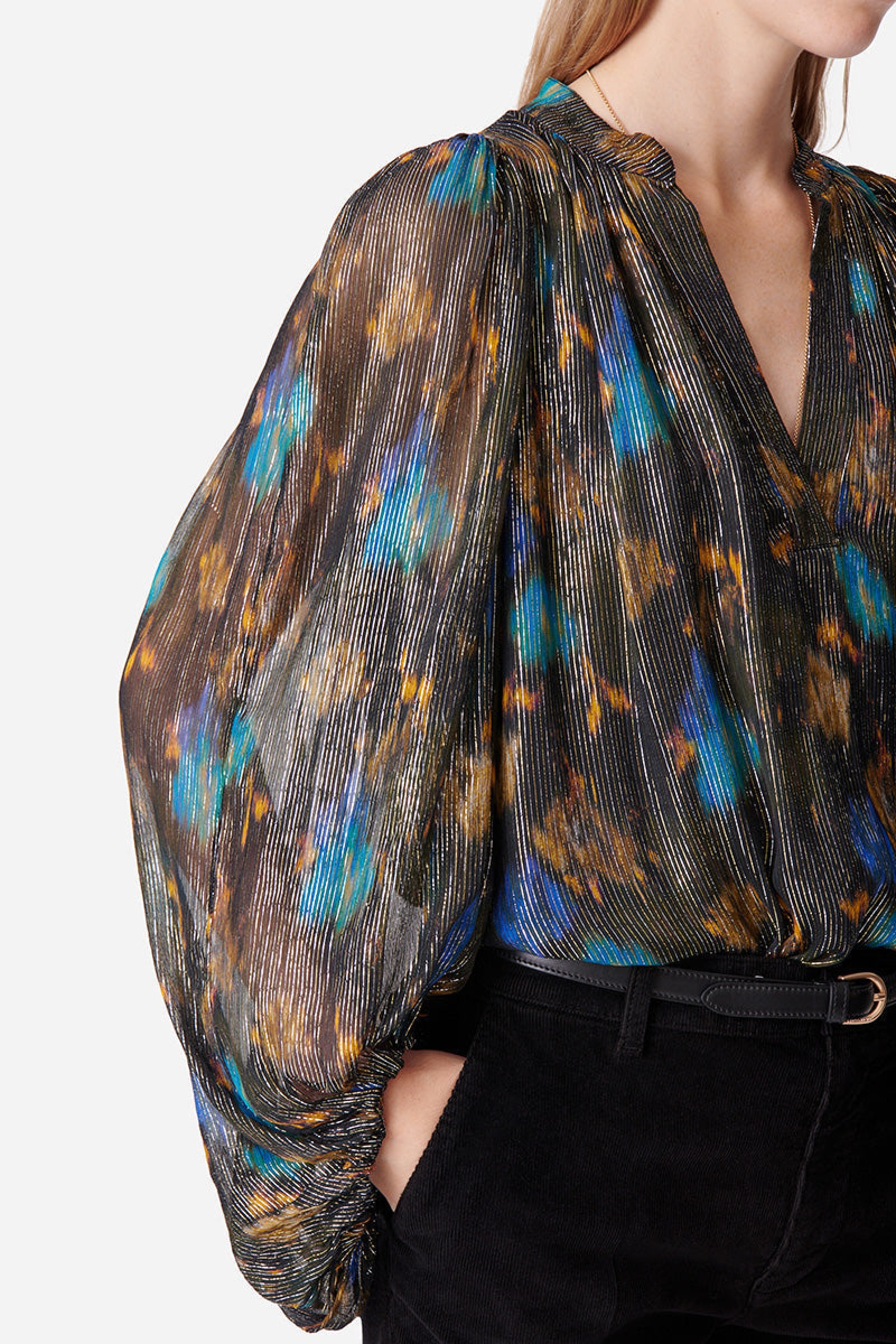 Blouse fluide Bell - Noir