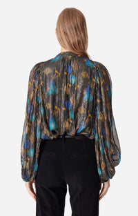 Blouse fluide Bell - Noir