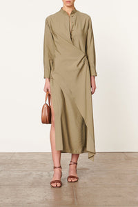 Robe longue Dolmen - Kaki