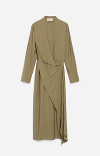 67 QTY NEW // KAKI / Robe Dolmen - KAKI