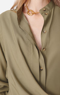 67 QTY NEW // KAKI / Robe Dolmen - KAKI