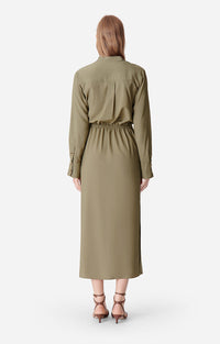 Robe longue Dolmen - Kaki