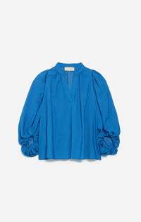 25 QTY NEW // BLEU / Blouse Bell - BLEU